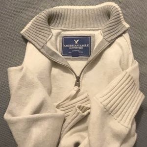 Mens American Eagle Zip-up Pullover